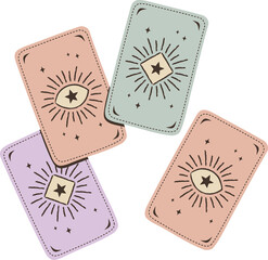 tarot cards spreads, png transparent background	
