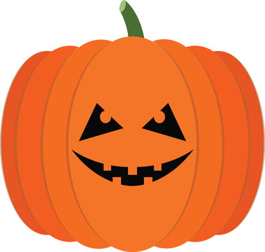 Halloween pumpkin Vector image or clip art
