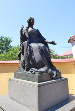 Monument to Maria Teresa in Uzhhorod, Ukraine