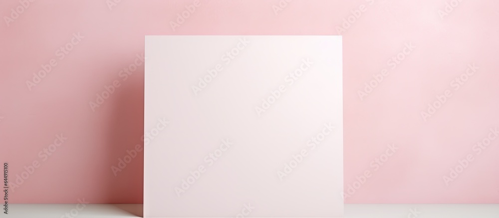 Poster Isolated isolated pastel background Copy space for design mockup