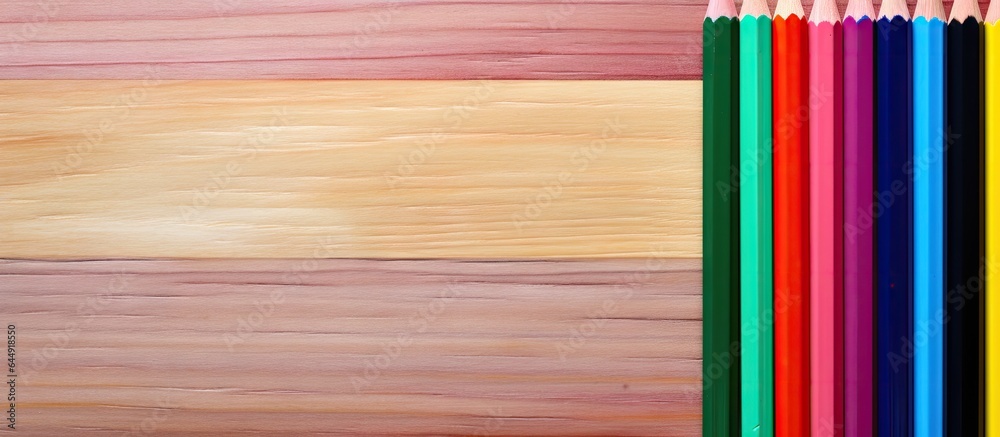 Aufkleber writing tool isolated pastel background copy space