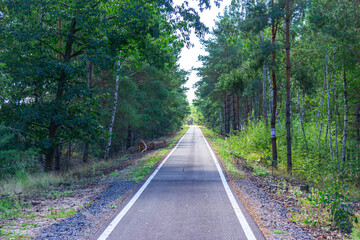 Obraz premium Radweg