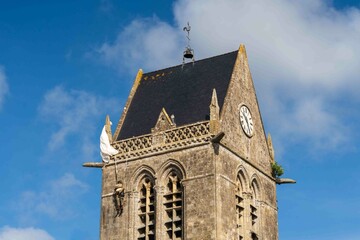 Sainte-Mère-Église, Famous for WWII D-Day Parachute Memorial