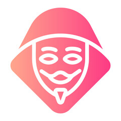 hacker gradient icon