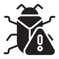 bug report glyph icon