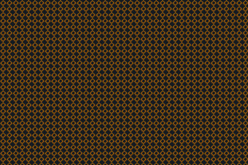 Authentic Kalevala ornament golden on a deep blue molded background