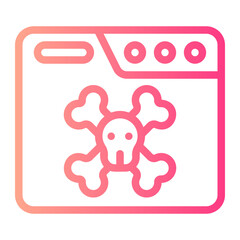 virus gradient icon