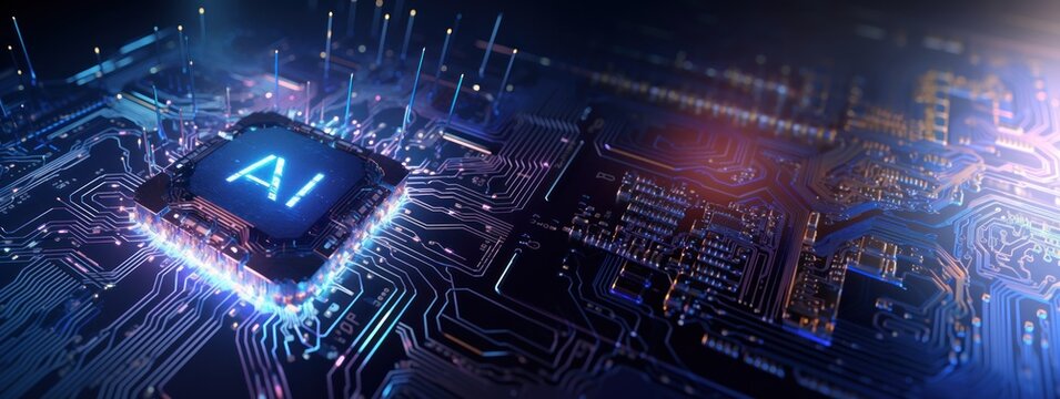 AI, Artificial Intelligence concept,conceptual image. Business, modern technology, internet and networking concept