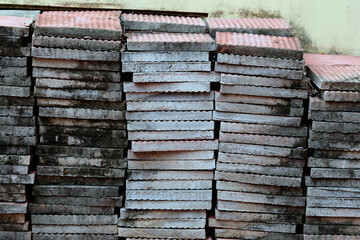 stack of wooden logs