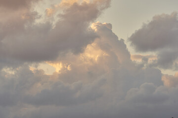 Beautiful clouds in the Sky