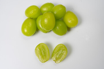 Delicious and sweet grape Shine Muscat