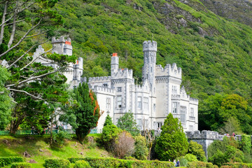 Famous Kyle More abbey and Garden in northern Ireland, Europe