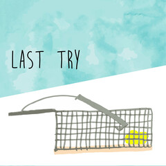 Last try, Illustration