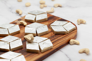 Indian Cashew-rich sweets 