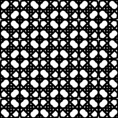 White background with black pattern. Seamless texture for fashion, textile design,  on wall paper, wrapping paper, fabrics and home decor. Simple repeat pattern.