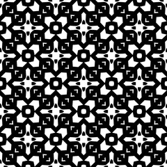 White background with black pattern. Seamless texture for fashion, textile design,  on wall paper, wrapping paper, fabrics and home decor. Simple repeat pattern.