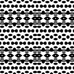 White background with black pattern. Seamless texture for fashion, textile design,  on wall paper, wrapping paper, fabrics and home decor. Simple repeat pattern.