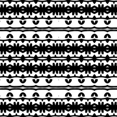 White background with black pattern. Seamless texture for fashion, textile design,  on wall paper, wrapping paper, fabrics and home decor. Simple repeat pattern.
