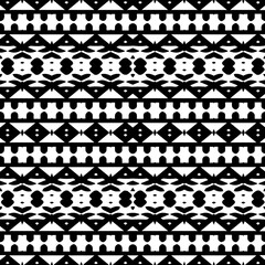 White background with black pattern. Seamless texture for fashion, textile design,  on wall paper, wrapping paper, fabrics and home decor. Simple repeat pattern.