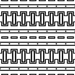 White background with black pattern. Seamless texture for fashion, textile design,  on wall paper, wrapping paper, fabrics and home decor. Simple repeat pattern.