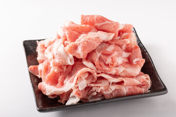 日本産　豚肩ロース　しゃぶしゃぶ肉