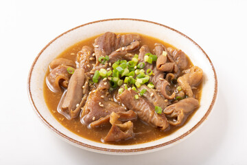 もつ煮込み　(豚ホルモン・味噌煮込み)