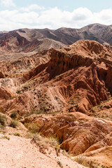 Skazka Canyon in Kyrgyzstan