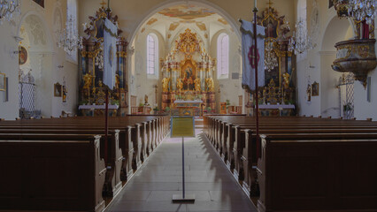 Fototapeta na wymiar Klosterkirche, Altar