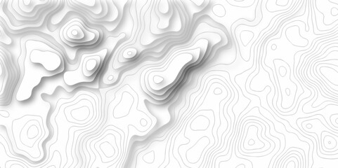 Fototapeta premium Background lines Topographic map. Geographic mountain relief. Abstract lines background. Contour maps. Vector illustration, Topo contour map on white background, Topographic contour lines.