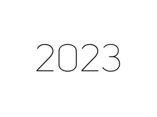 Happy new year 2024 design. Premium vector design for poster, banner, greeting and new year 2024 celebration.