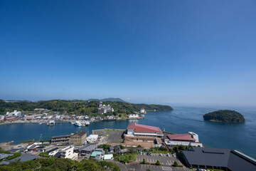 平戸城 - 天守閣からの眺望