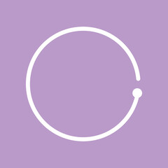Loading Icon Illustration with simple design
