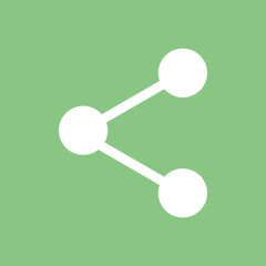 Share Icon Illustration with simple design
