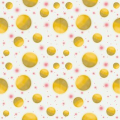 seamless easter moon pattern