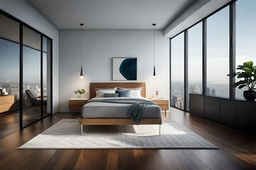 interior of a bedroom