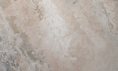 Travertine texture, photo of a large fragment of a travertine slab