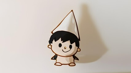 cute little minimalist wizard