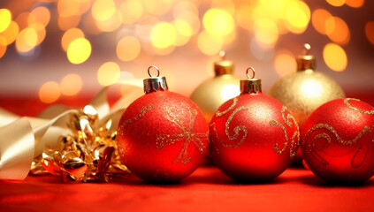 Happy New Year 2024, Christmas and New Year holidays background, winter season. AI Generated