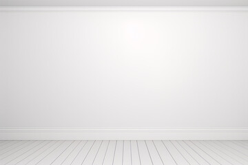 empty white room with white wall Interior background for the presentation, copy space