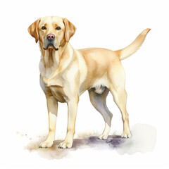  A Realistic Painting Celebrating the Beauty of a Dog - Capturing Loyalty and Elegance in Every Detail