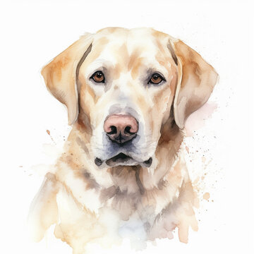  A Realistic Painting Celebrating the Beauty of a Dog - Capturing Loyalty and Elegance in Every Detail