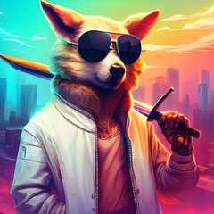 Shiba Inu Ready For Action