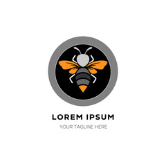 Wasp black and orange logo