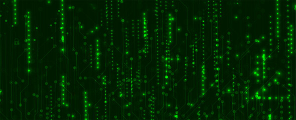 Technology abstract futuristic background for internet business. Big data concept.