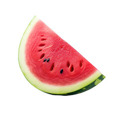 Watermelon Isolated on a Transparent Background