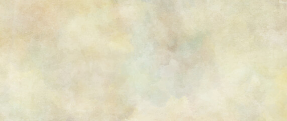 Old paper vector texture background for cover design, cards, flyer, poster, banner. Vintage dirty watercolor art backdrop. Hand drawn watercolour illustration. Aged painted template for design.	