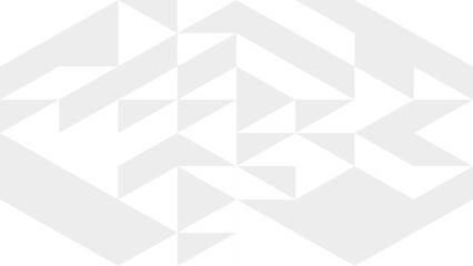 Fototapeta premium 白色の三角形のパターン背景
