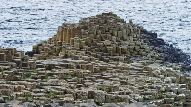 Giant's causeway - tourist site in Northern Ireland