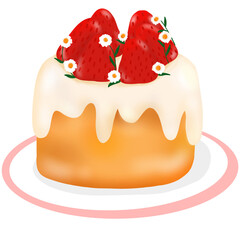 Colorful, delicious, hand-painted cakes that can be decorated in many different ways.