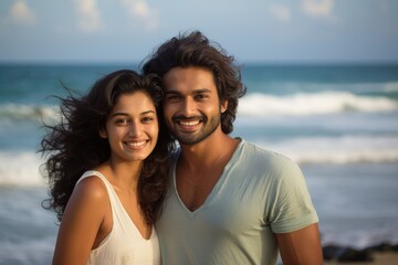 couple on the beach